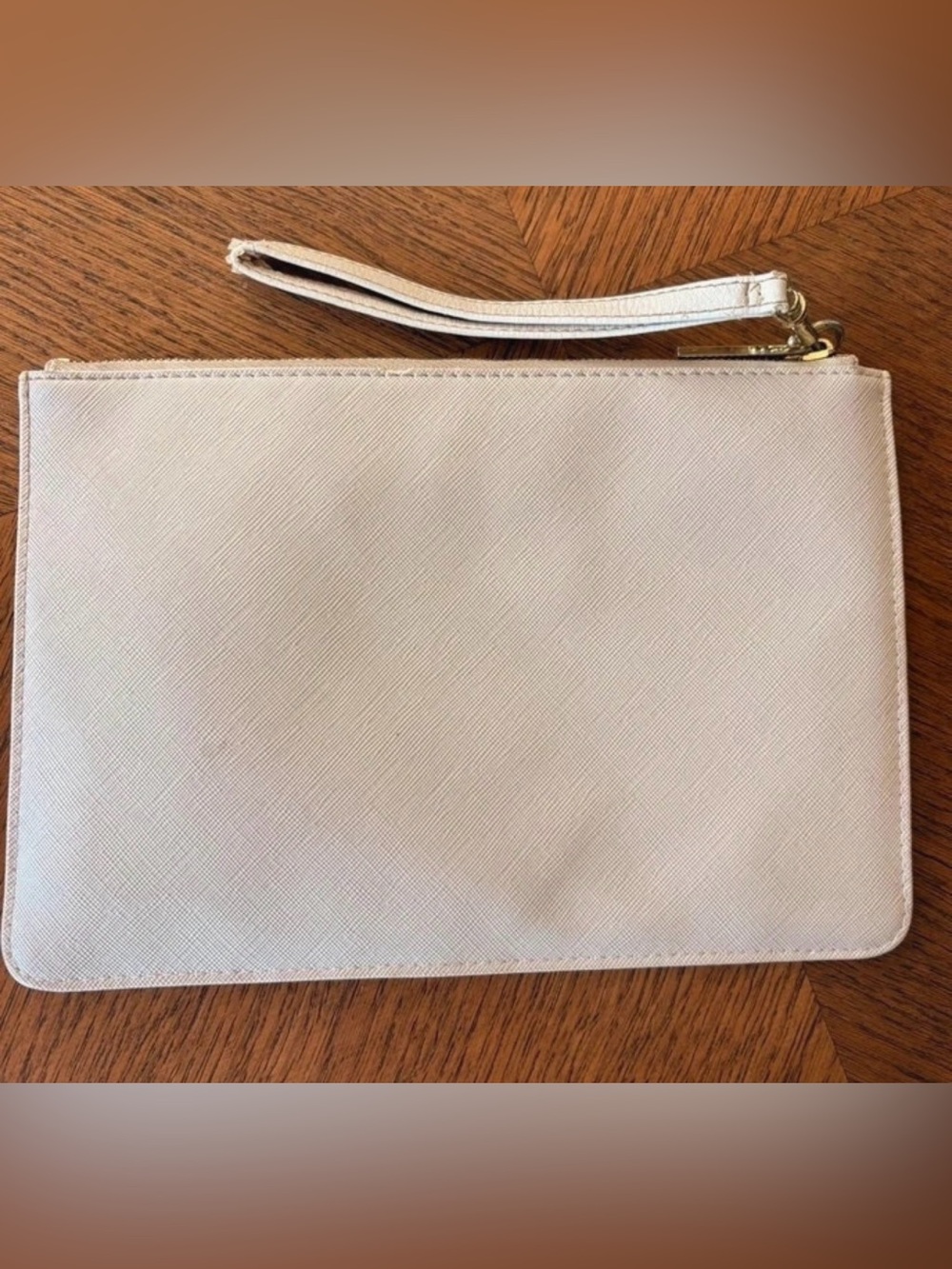 Katie Loxton Bride Perfect Pouch Clutch Pearlescent White Soft Pink Wedding Bag - Picture 3 of 3